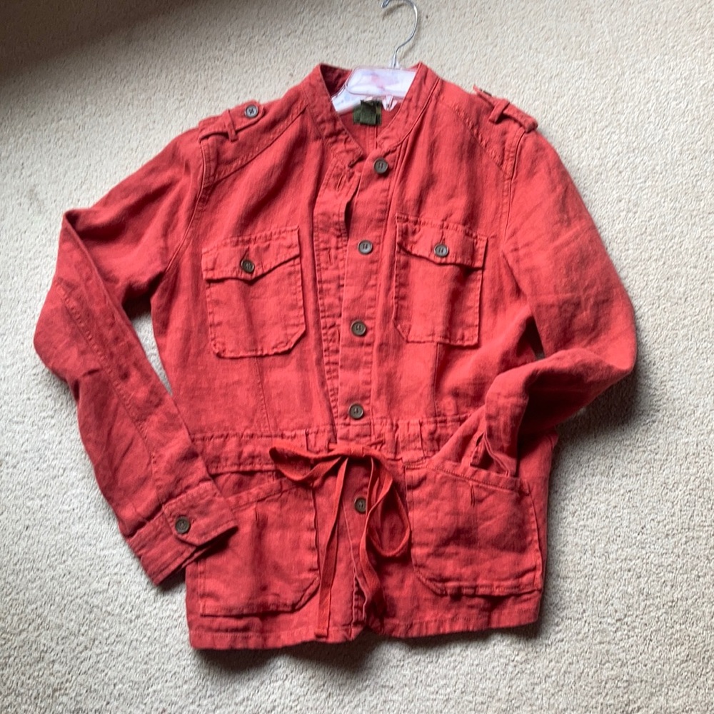 Lucky Brand fall linen jacket